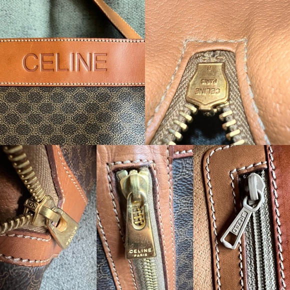 Celine Macadam gusset tote bag - Picture 11 of 17